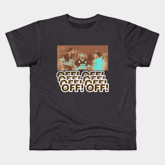 Penrith Panthers - Mark Geyer - SENT OFF! Kids T-Shirt by OG Ballers